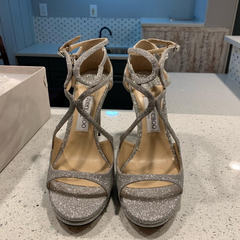 Jimmy Choo Lancer glitter